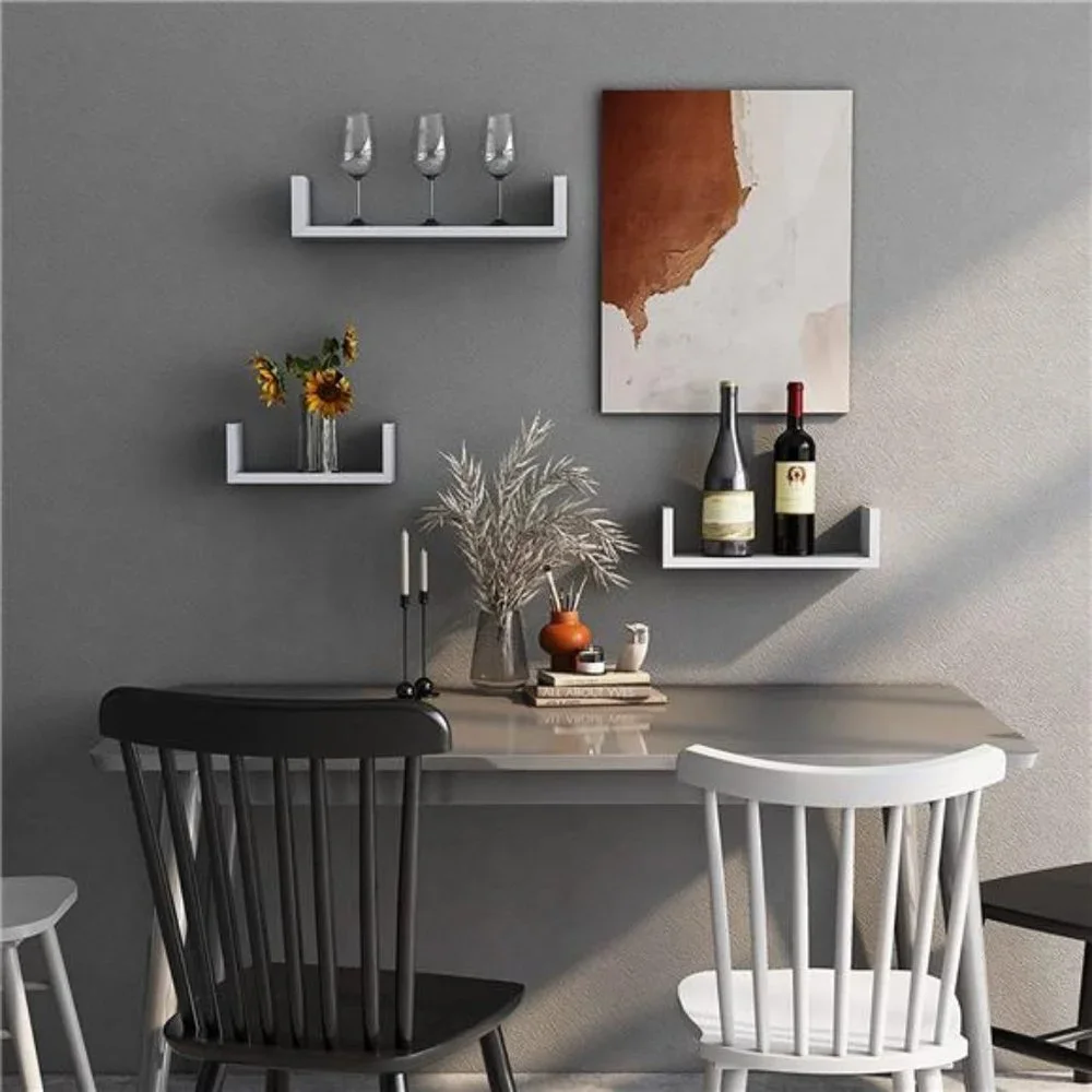 Floating Shelves -Set of 3- Wall Shelf Bedroom/Bathroom/Living Room/Kitchen